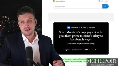 Scott Morrison takes huge pay cut