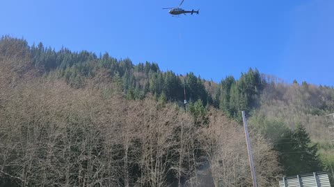 Helicopter Powerline Tree Trimming 1
