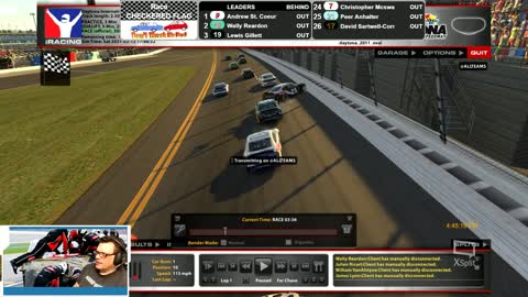 iRacing Xfinity at Daytona - didn't even make to the first turn - Loserrrrrs