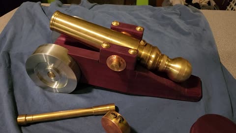 Flock it Farm: Handmade signal yacht cannon