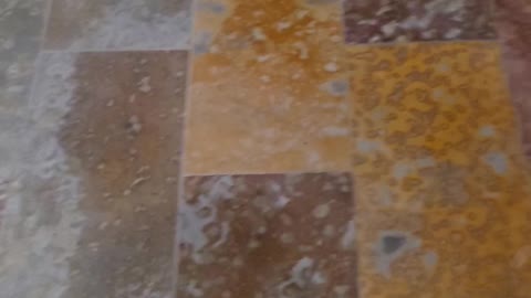 Natural stone Brazilian slate floor
