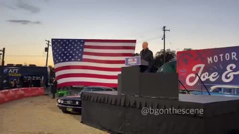 Biden's Huge Teleprompter