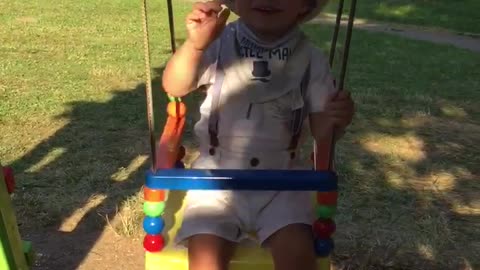 baby first swinging