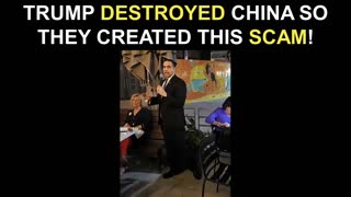 Trump Destroyed China So They Created This Scam!