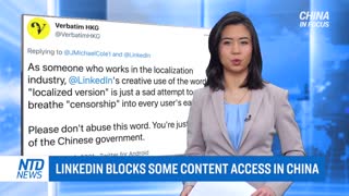 LinkedIn Blocks Some Content Access in China