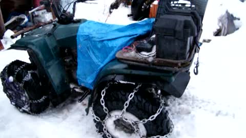 Why I don't loose snow chains