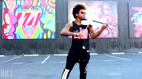 Violinist performs Fetty Wap mashup cover