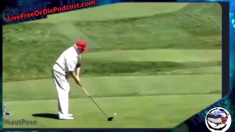 Trump Goes Golfing! Biden Falls Going Up The Steps | Fore!!!! Meme