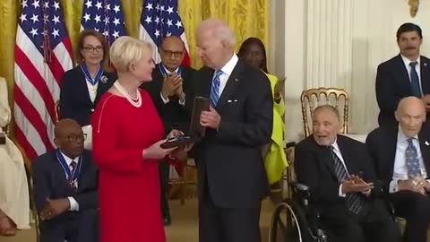 Biden Presents John McCain With Medal Of Freedom