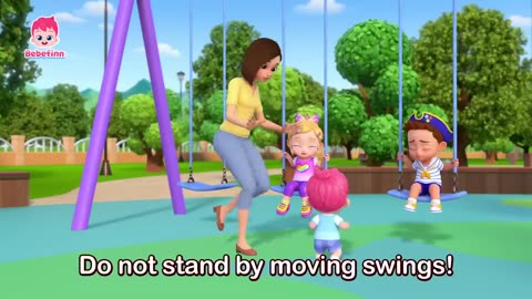 Ouch! Playground Safety Song |Nursery Rhymes for Kids