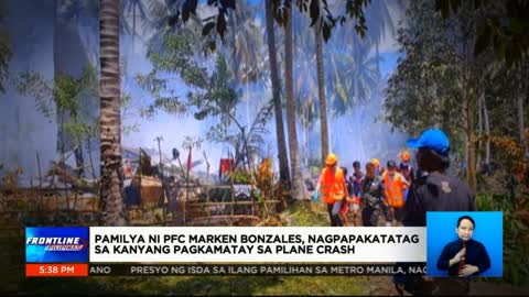 Pamilya ng mga Sundalong Nasawi sa C-130 plan crash sa Sulu nagdalamhati