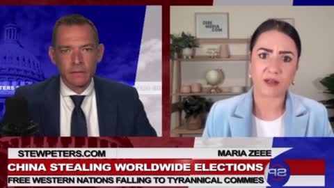 Maria Zeee on the Stew Peters Show discussing the reports regarding the Australian elections