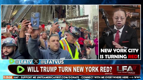 NEW YORK CITY IS TURNING RED!!