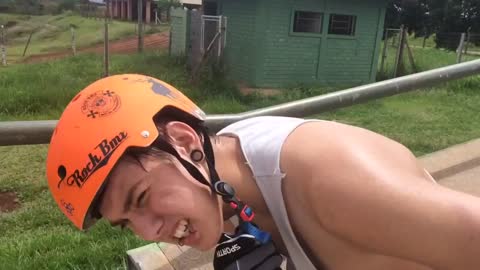 BMX Rider Crashes Into Camera | Venda Seu Vídeo