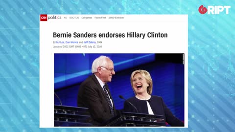 Sanders - The 'anti-establishment' candidate sells out to the establishment. Are we surprised?