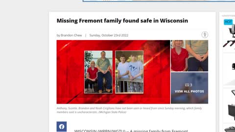 Missing Michigan family found safe in Wiscnson