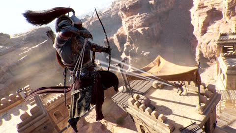 CLEARING ENEMY OUTPOST | Stealth Kills & Fight Action | Assassin's Creed Origins Gameplay