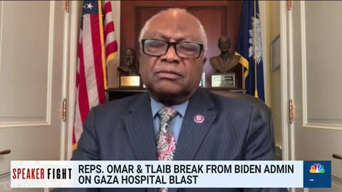 'I Do Not Pass Judgement': Clyburn Ducks Question About Omar And Tlaib's Anti-Israel Posts