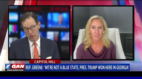 GOP Rep. Taylor Greene says Ga. not a blue state