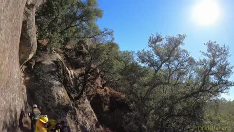 CHP hoist a climber who fell from Sentinel Rock