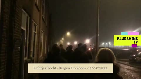 Lichtjes Tocht Bergen op Zoom - 12 januari 2022