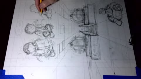 Time Lapse: Pencil Art for page 114 in 13 minutes