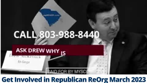 2022-05-20 - #FireDrew - Why We Need New Leadership at the SCGOP