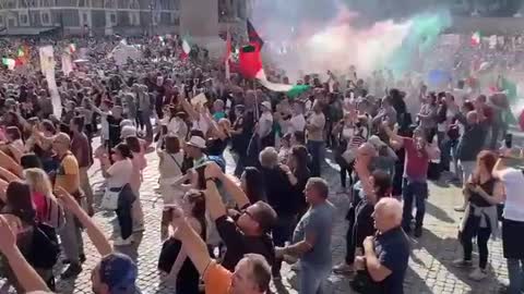 Manifestazione Roma 9 Ottobre 2021