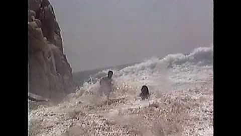 Proposal By The Ocean Gets Invaded By Incoming Wave