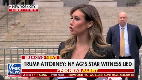 'This Country Is Falling Apart': Trump Lawyer Delivers Fiery Statement Outside NY Courthouse