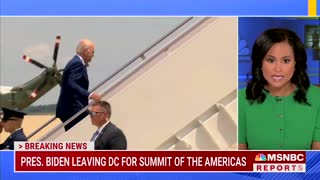 Biden Trips And HUMILIATES Himself While Boarding Plane