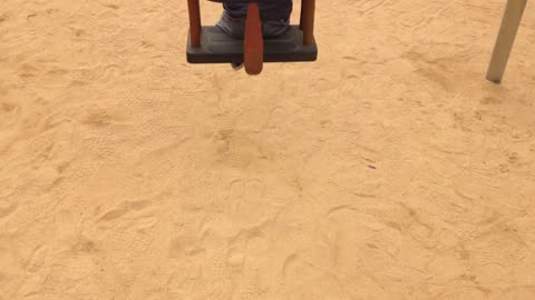 Funny kid playground