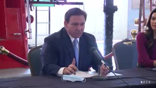 BOOM! Gov. DeSantis Schools Lefty Reporter