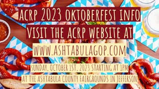 2023 ACRP Oktoberfest at the Ashtabula County Fairgrounds