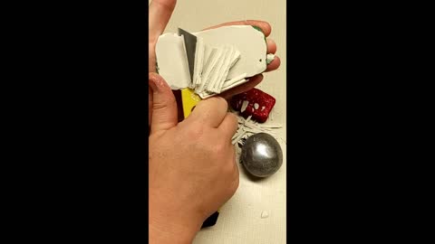 ASMR Cutting Christmas PAinted Clay