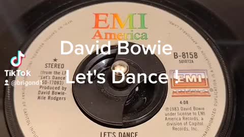 Old 45s vinyl records collections David Bowie