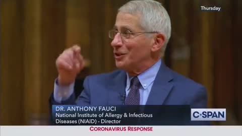 Dr. Fauci to Americans: "Now Is the Time to Do What You're Told"