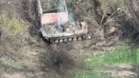 THE 110TH TERRITORIAL DEFENSE BRIGADE DESTROYED SEVERAL RUSSIAN ARMORED VEHICLES IN THE ZAPORIZHIA REGION