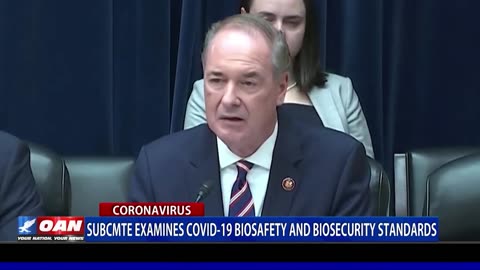 Sub-CMTE Examines COVID-19 Biosafety And Biosecurity Standards