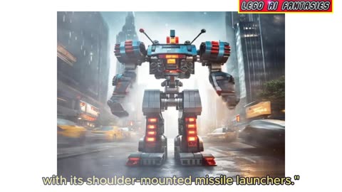 Lego BRIXTRON Robot Transformers 🤖 (BRT.series b)