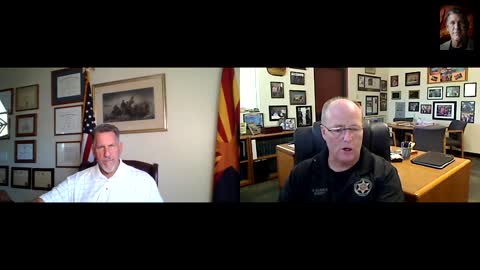 Arizona Today 23 Aug 2022 - Sheriff Mark Dannels, Part I