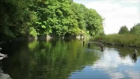 Lake Erie steelhead fishing – vintage 2009 video