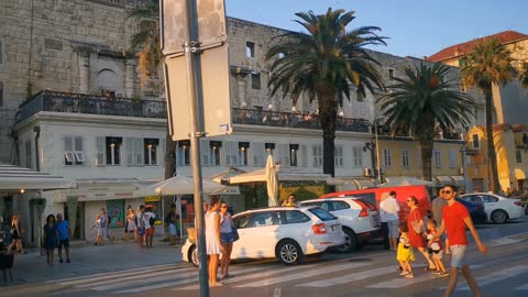 Riva the wonderful waterfront in Split 2021