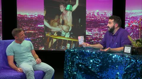 Jake Shears from Scissor Sisters on Hey Qween! With Jonny McGovern