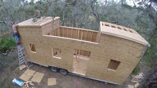 Tiny Home Construction Time Lapse