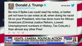 Brit Hume rebukes Trump over Spike Lee tweet