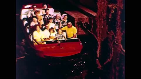 Pirates of the Caribbean Ride at the Magic Kingdom, Walt Disney World in 1979.