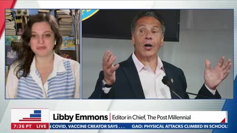 The Post Millennial’s Libby Emmons talks to Newsmax host Emma Rechenberg about Brian Stelter throwing Chris Cuomo under the bus after CNN firing