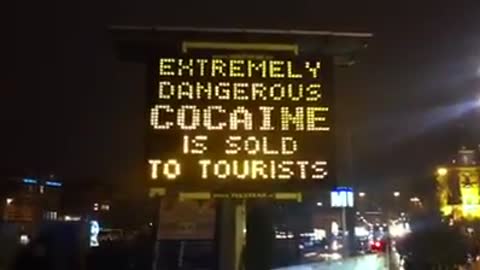 Amsterdam authorities warn of "Dangerous Cocaine"