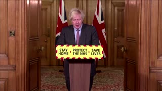 'Hard to compute the sorrow': Johnson as UK passes 100,000 dead